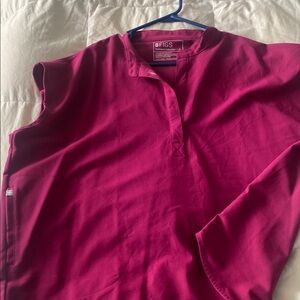 Figs Women's Pink Top